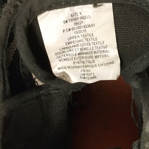 Joe Fresh Toddler Boys Camo high-top sneakers - Picture 6 of 9